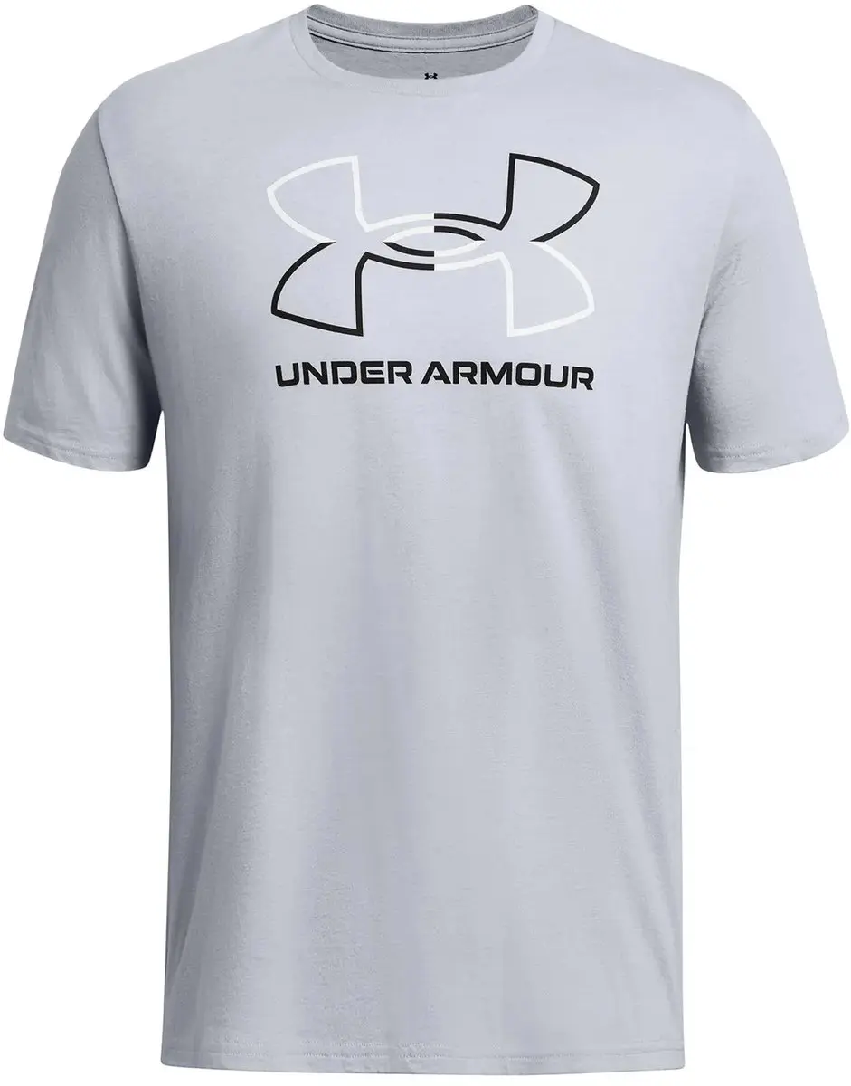Under Armour UA GL Foundation Update Heren Sportshirt - Grijs/Wit/Zwart