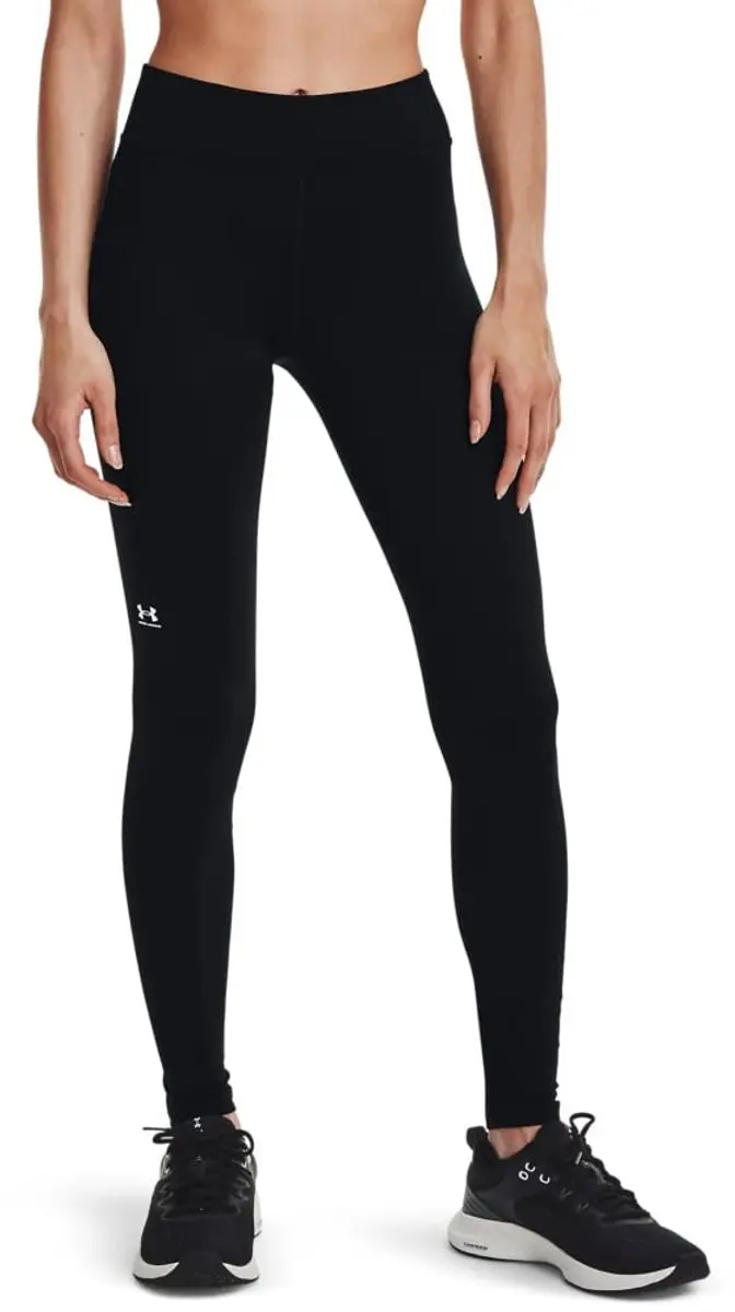 Under Armour UA CG Authentics Legging Dames - Zwart/Wit - XL - afbeelding 6 van 6