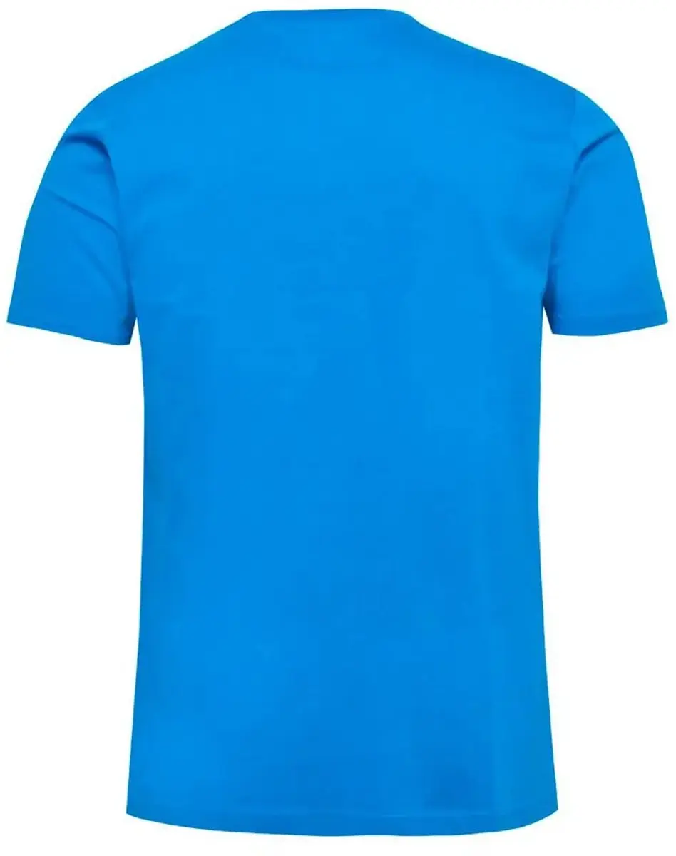 Hummel Elemental Logo T-shirt - Blauw L