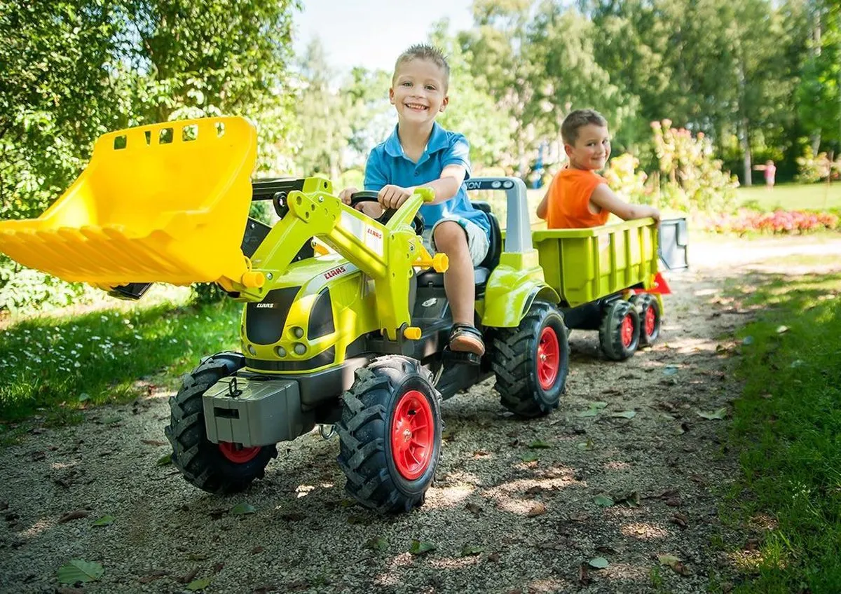 Rolly Toys Claas 640 Lader - Groen/Zwart