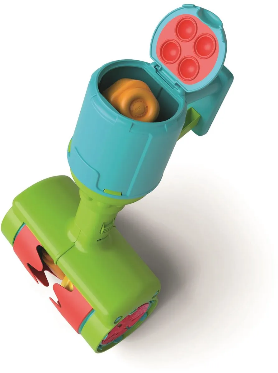 Clementoni Soft Clemmy Sensorische Stofzuiger Blokkenset 7-delig - Multikleur