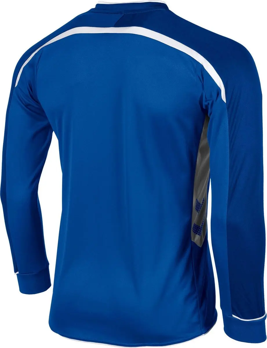 Hummel Preston L/S Sportshirt Kids 140 - Blauw