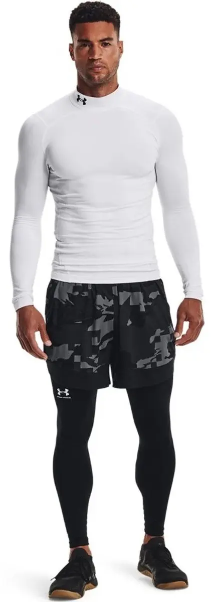 Under Armour ColdGear Compression Mock Shirt XS - Wit