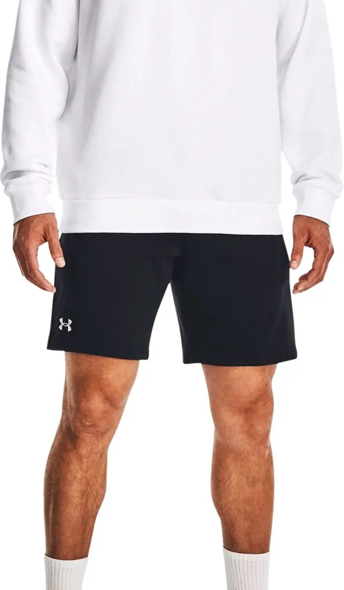 Under Armour UA Rival Fleece Shorts 1379779-001 - Zwart/XL