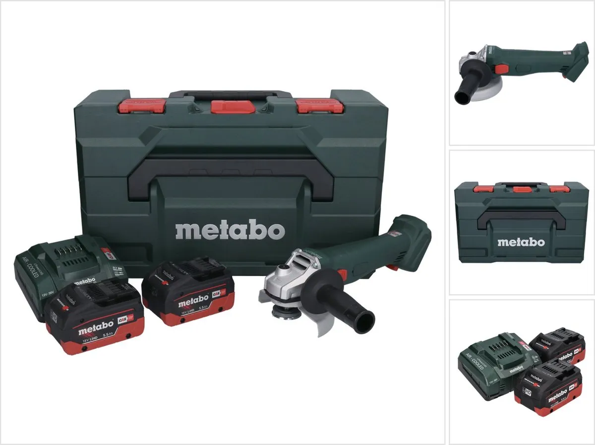 Metabo W 18 L 9-125 Haakse Slijper