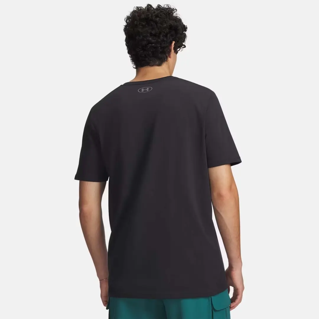 Under Armour UA M Sportstyle LC SS Heren Sportshirt - Zwart - XXL