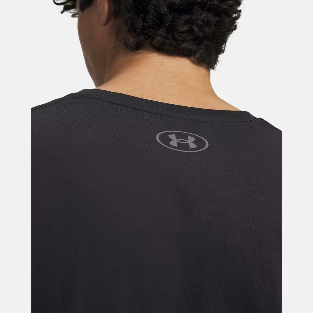 Under Armour UA M Sportstyle LC SS Heren Sportshirt - Zwart - XXL