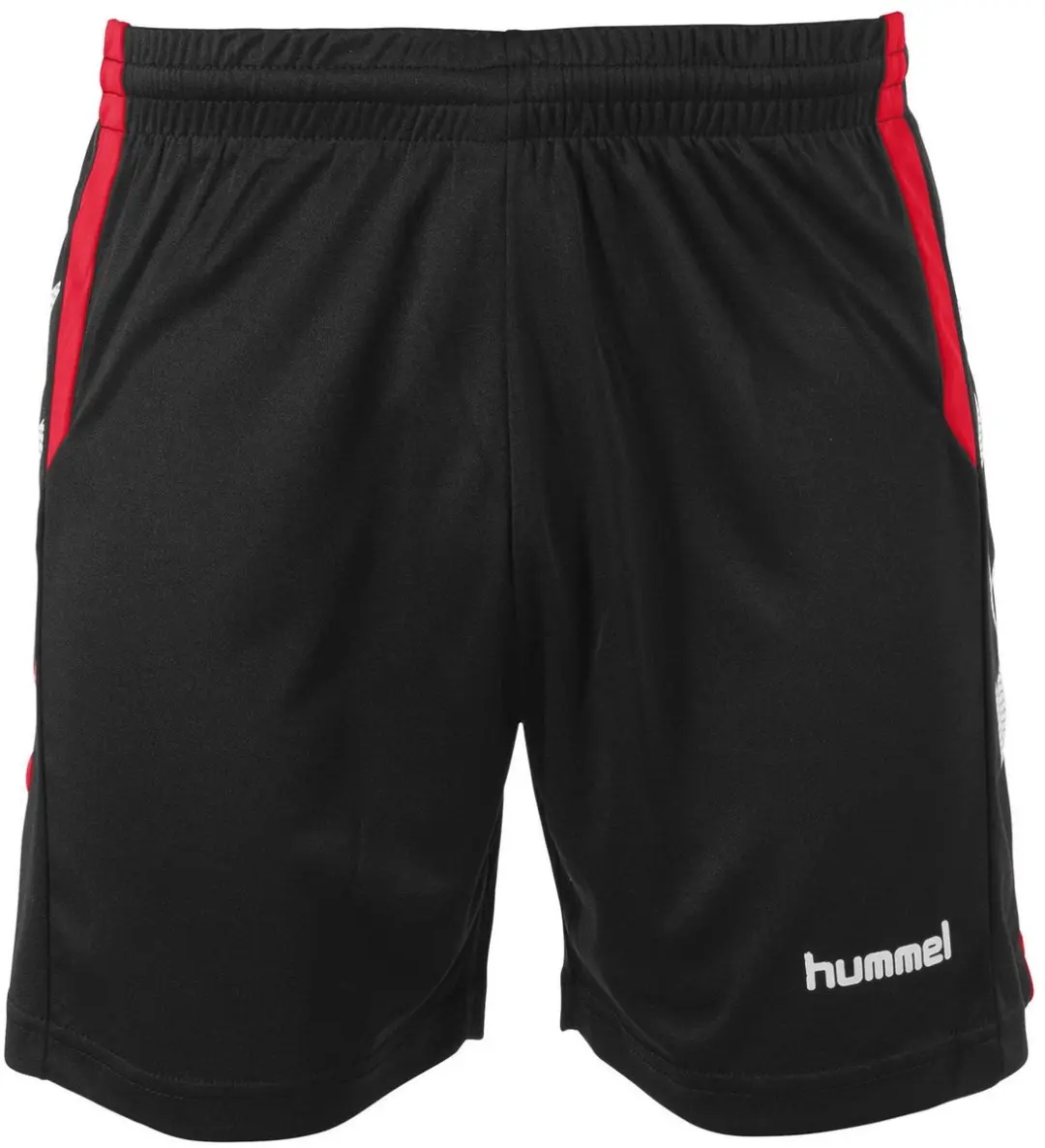 Hummel Aarhus Shorts Unisex - Maat M - Zwart/Rood