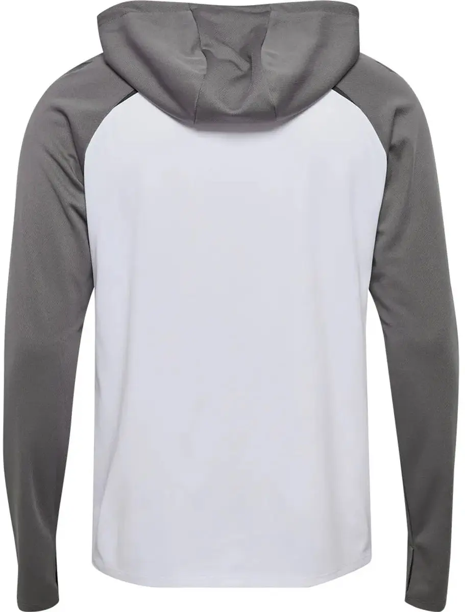 Hummel Hmllead 2.0 Zip Hoodie 223759 - Wit/Grijs - M
