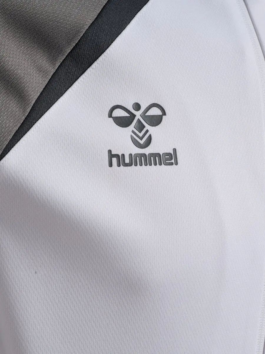 Hummel Hmllead 2.0 Zip Hoodie 223759 - Wit/Grijs - M