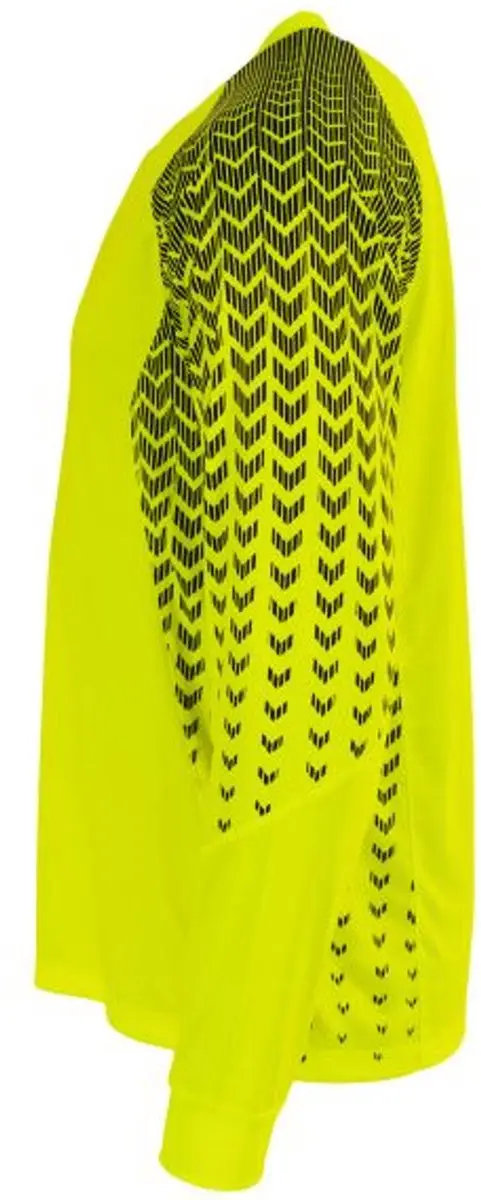 Hummel Orlando Keepershirt Heren - Fluogeel/Zwart - 3XL
