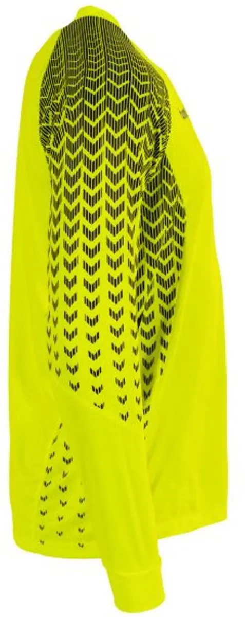 Hummel Orlando Keepershirt Heren - Fluogeel/Zwart - 3XL - afbeelding 6 van 6