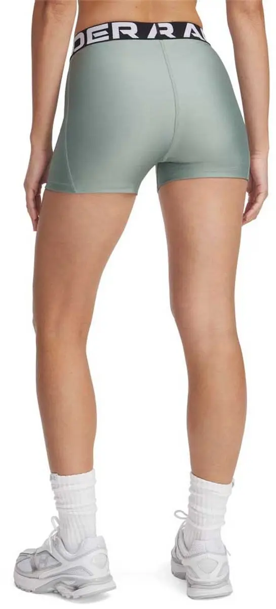 Under Armour Heatgear Korte Leggings Silica Green - XL