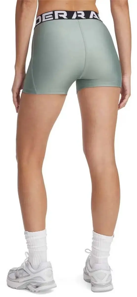 Under Armour Heatgear Korte Leggings Silica Green - XL