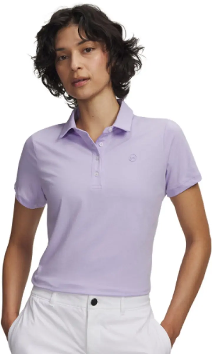 Under Armour ArmourDry SS Polo - Paars M