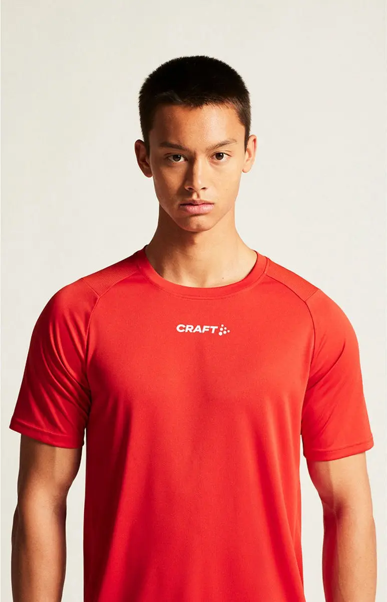 Craft Rush 2.0 Heren T-Shirt - Rood - 3XL
