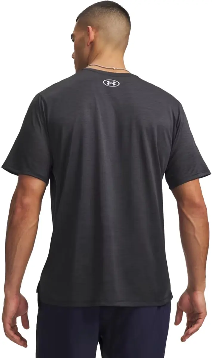 Under Armour UA Tech Vent SS Heren Sportshirt - Ultimate Zwart