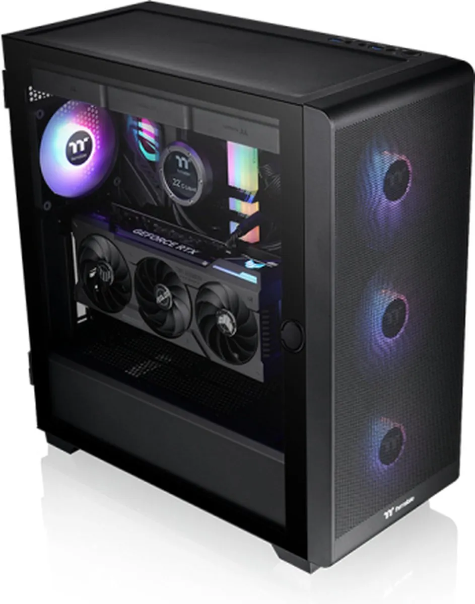 Thermaltake S250 TG Midi Tower CA-1Y6-00M1WN-00 - Zwart