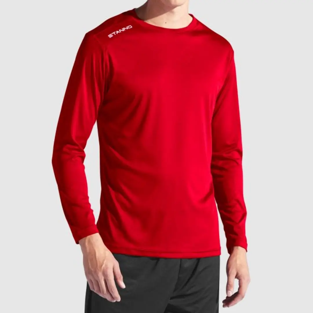 Stanno Field Longsleeve Shirt - Rood XXL - afbeelding 6 van 6