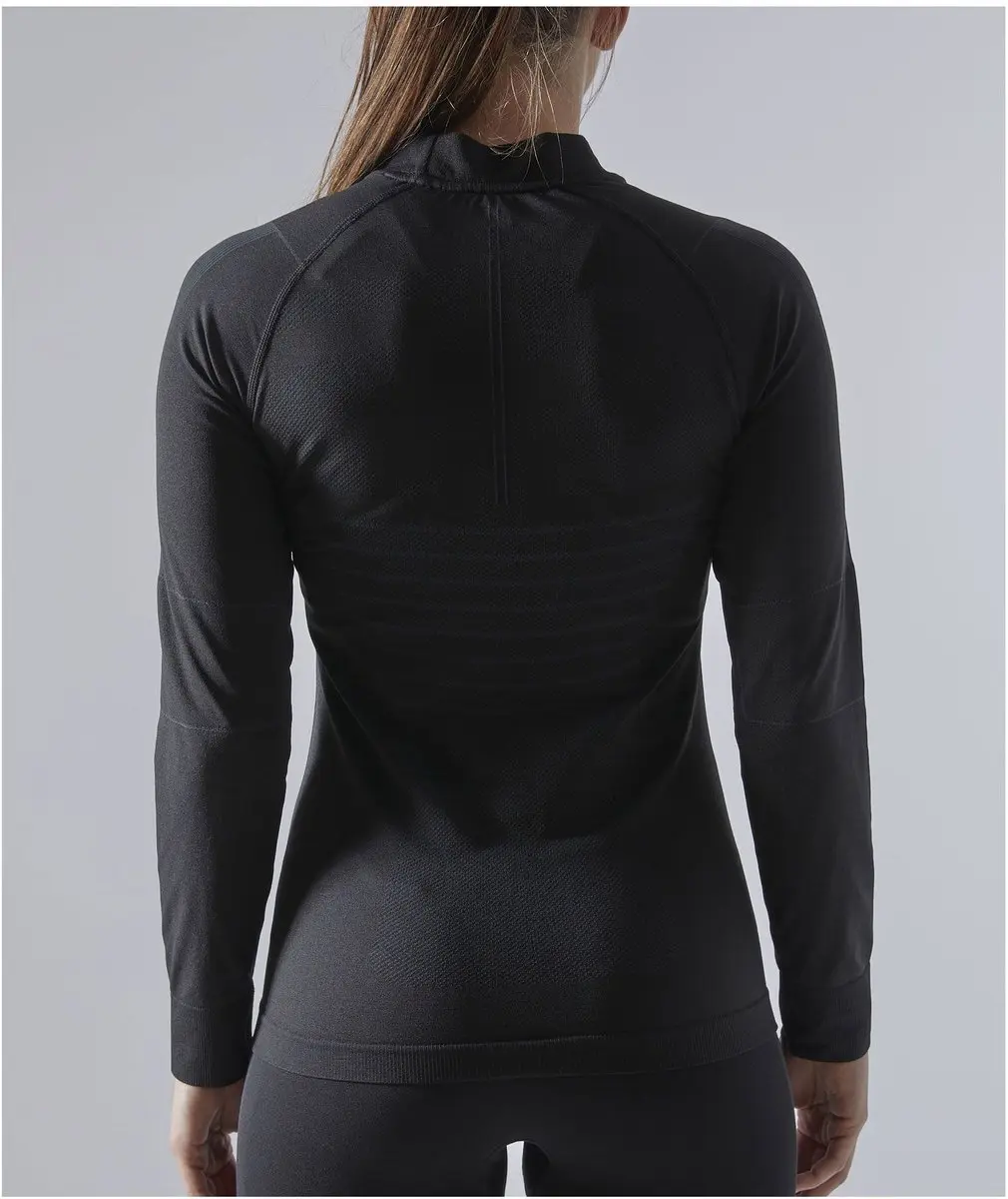 Craft Active Intensity CN L/S Thermoshirt Dames - XS - Zwart