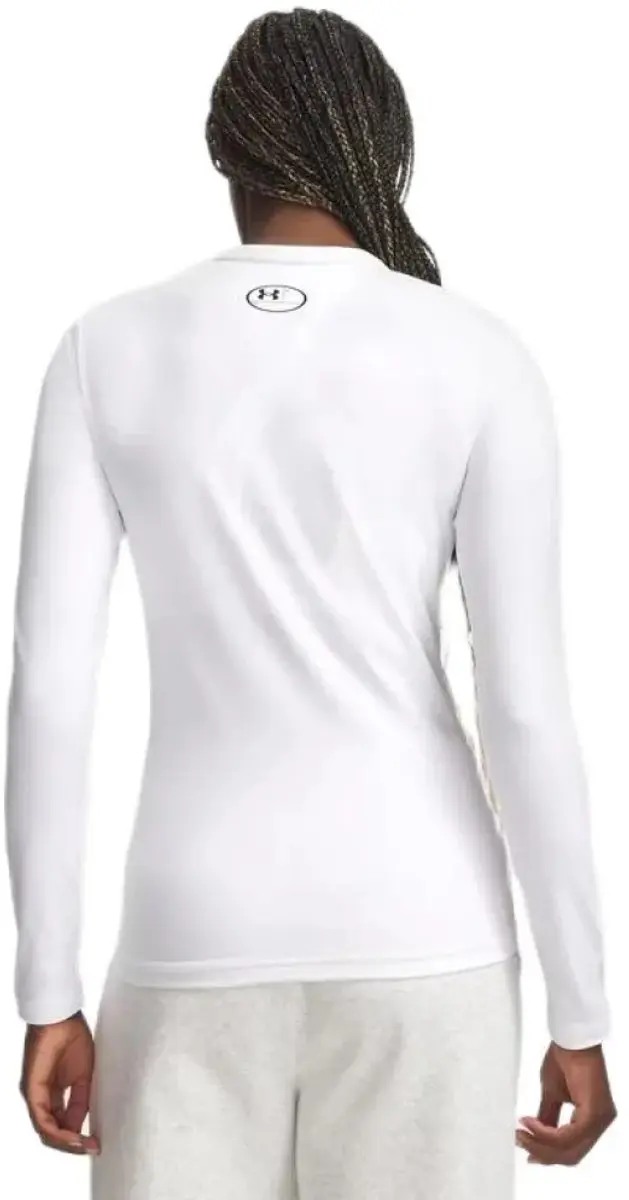 Under Armour ColdGear Crew T-shirt Wit XS