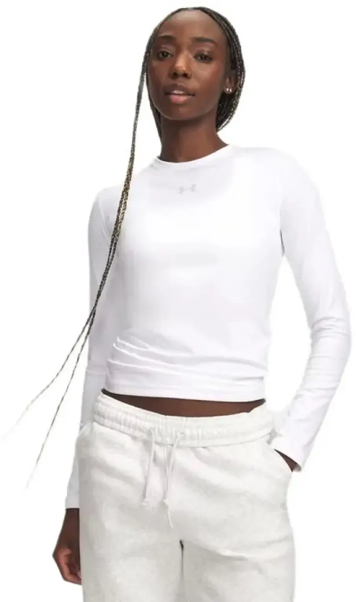 Under Armour ColdGear Crew T-shirt Wit XS