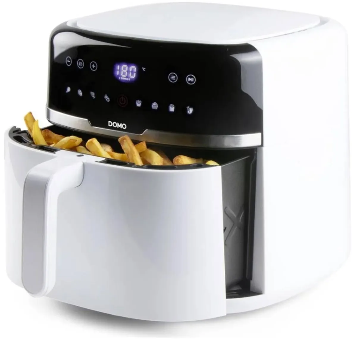 Domo DO1148FR Heteluchtfriteuse 8L 1800W - Wit