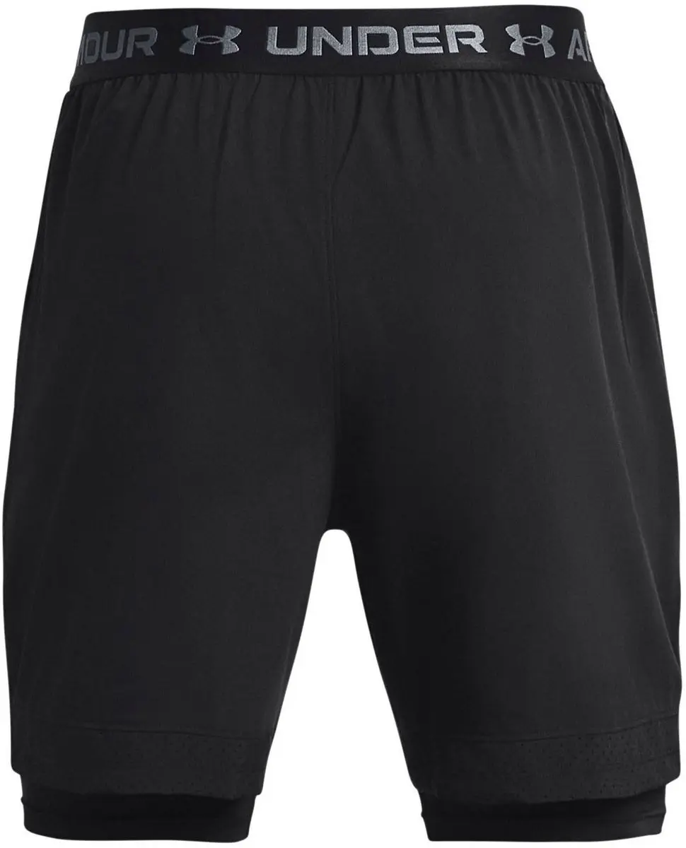 Under Armour Vanish Woven 2-in-1 Short Heren - XL - Zwart