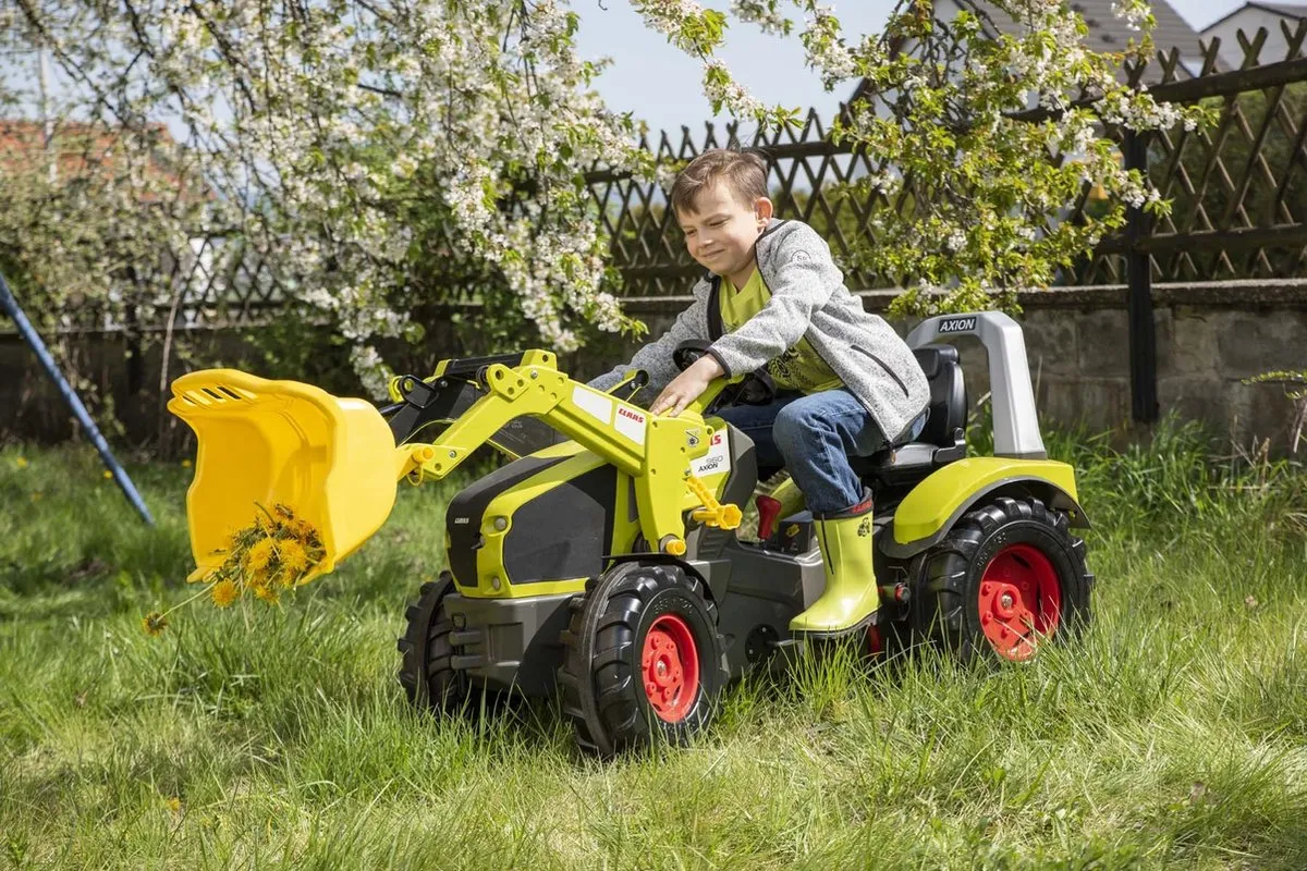 Rolly Toys RollyX-Trac Claas Axion 960 Traptractor met Lader - 651122