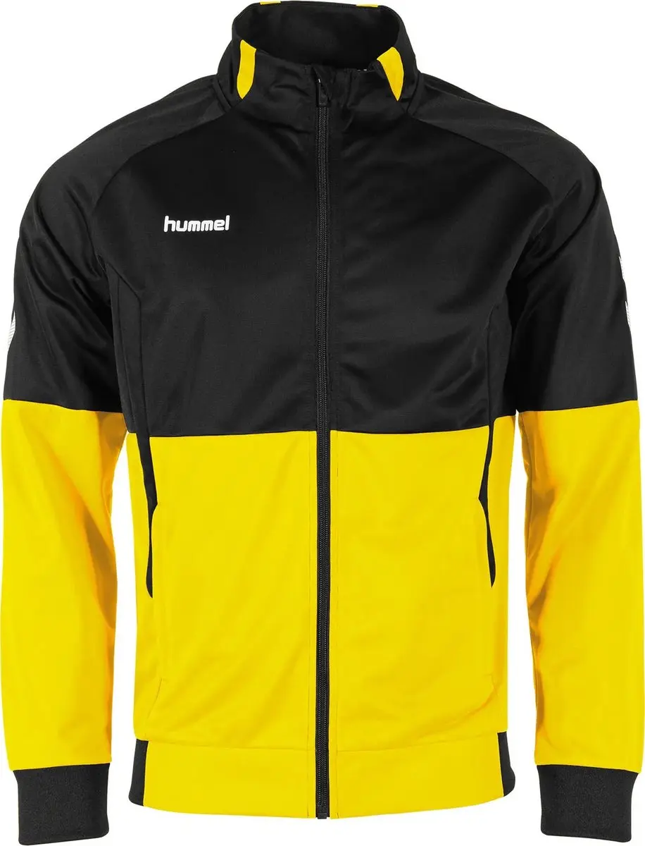 Hummel Authentic Poly FZ Sportvest - 152 Geel
