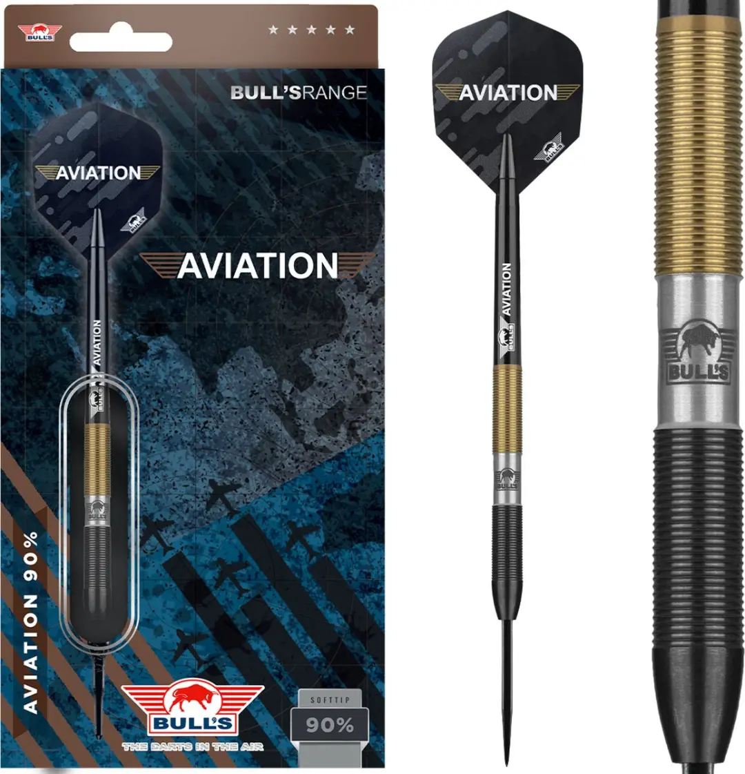 Bull's Aviation 90% Dartpijlen BU-25324 - 3 Stuks