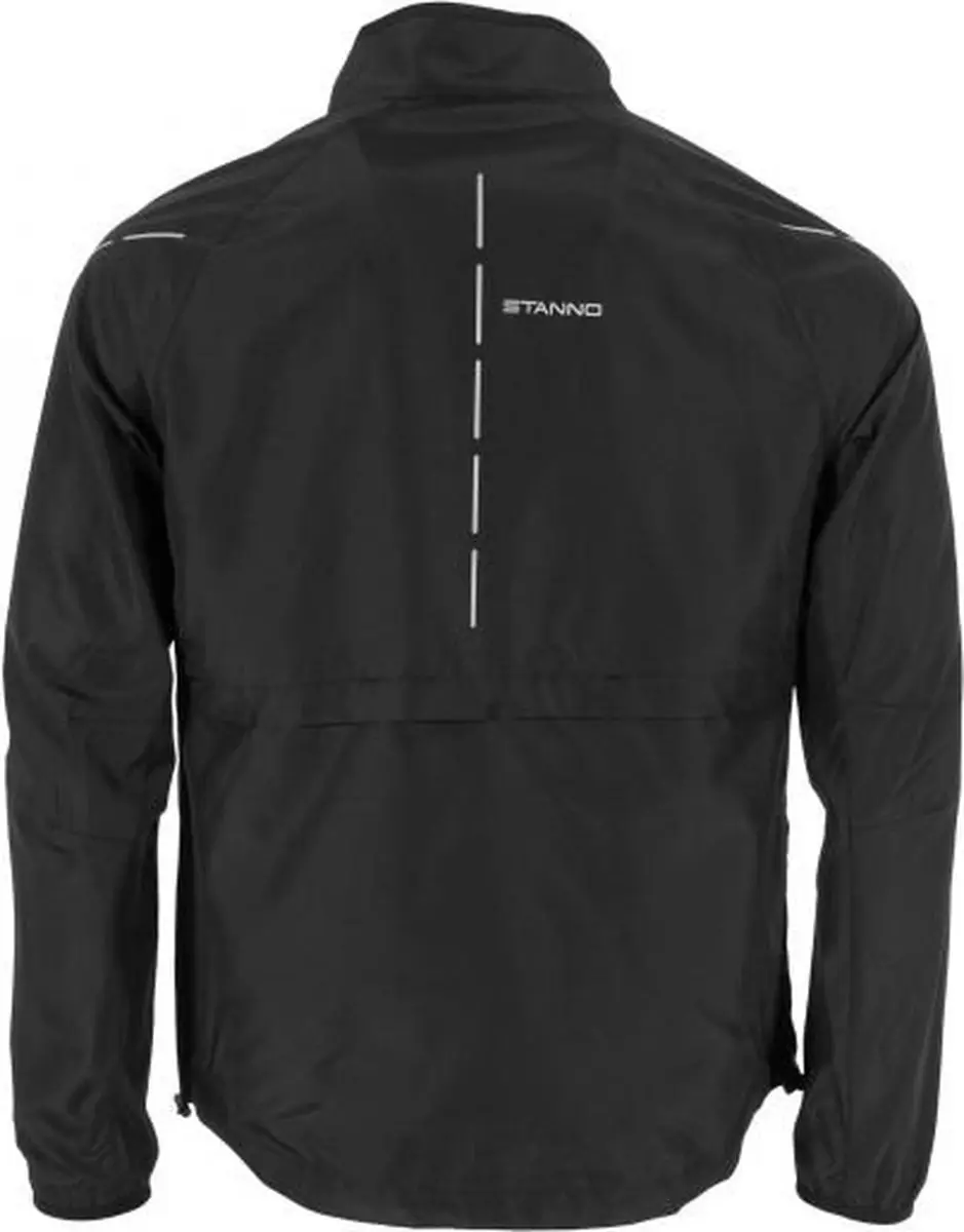 Stanno Functionals Running Jacket M - Zwart - afbeelding 6 van 6