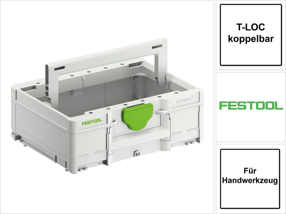 Festool SYS3 TB M 137 Systainer³ ToolBox - Wit