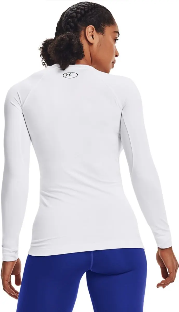 Under Armour UA CG Authentics Thermoshirt - Wit XL
