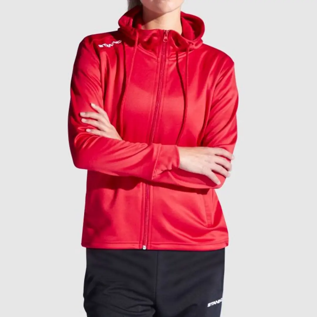 Stanno Field Hooded Top FZ Dames - XS - Rood