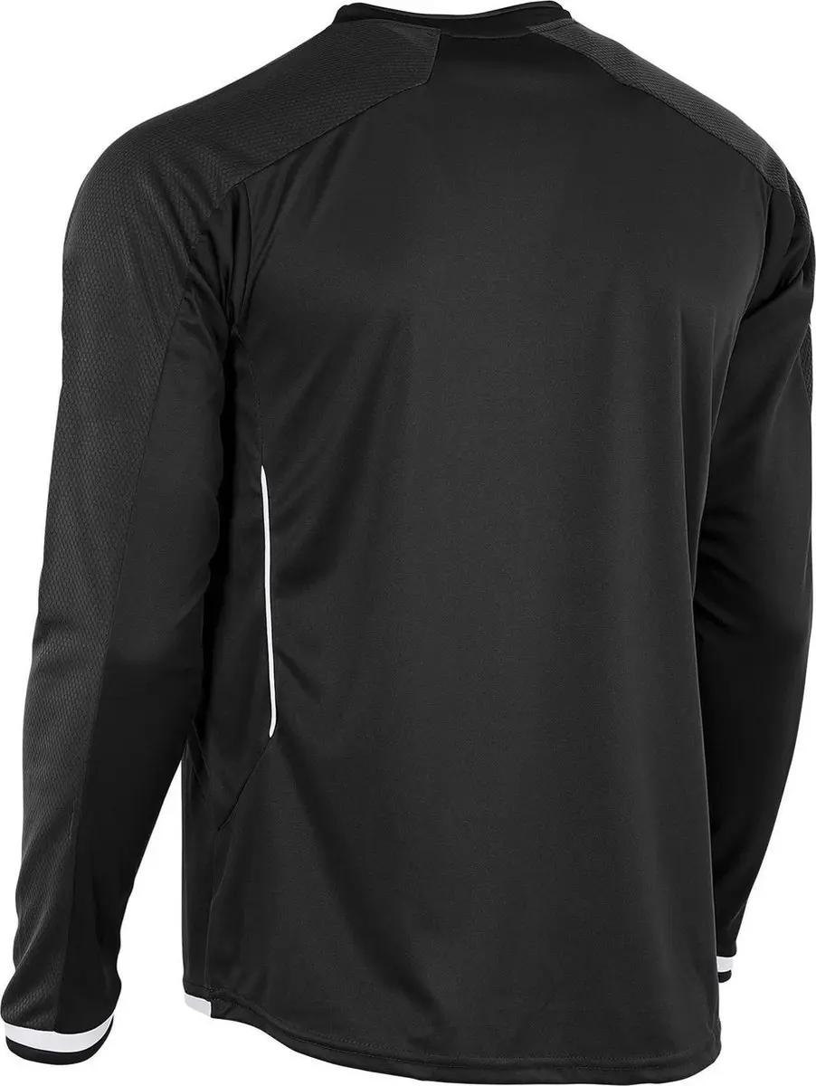 hummel Leeds L/S Sportshirt - Maat L - Zwart