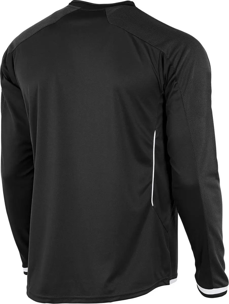 hummel Leeds L/S Sportshirt - Maat L - Zwart