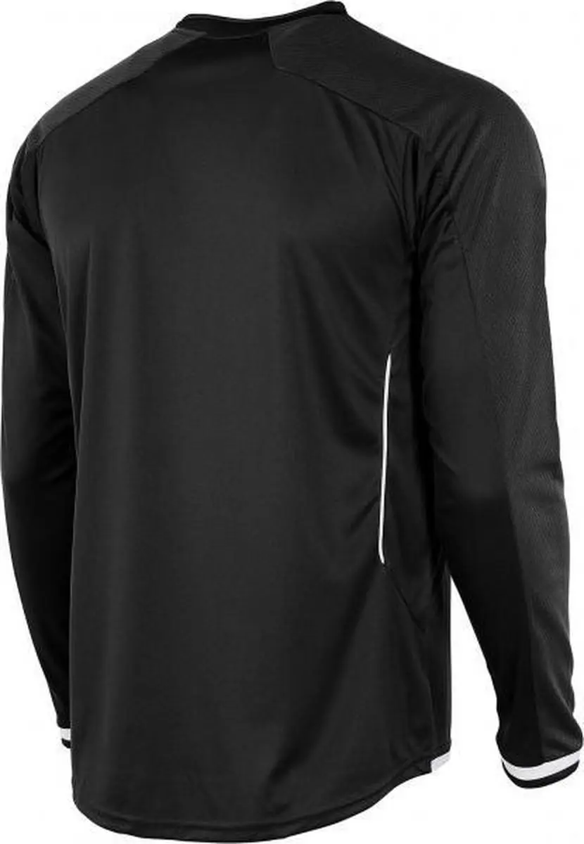 hummel Leeds L/S Sportshirt - Maat L - Zwart
