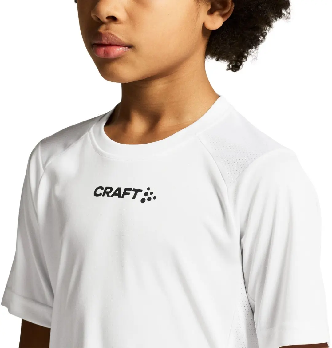 Craft Rush 2.0 Shirt Junior 158 - Wit - afbeelding 6 van 6