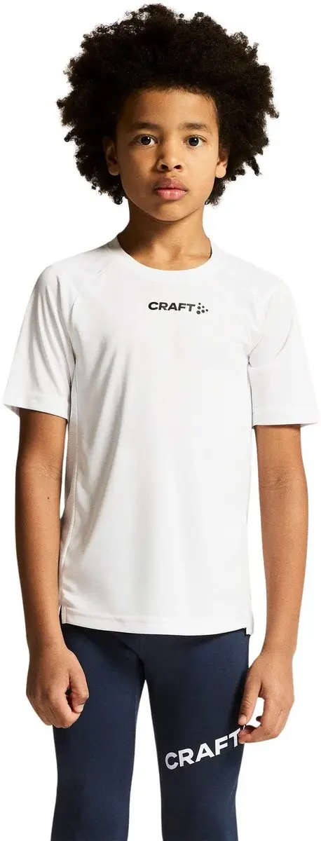 Craft Rush 2.0 Shirt Junior 158 - Wit