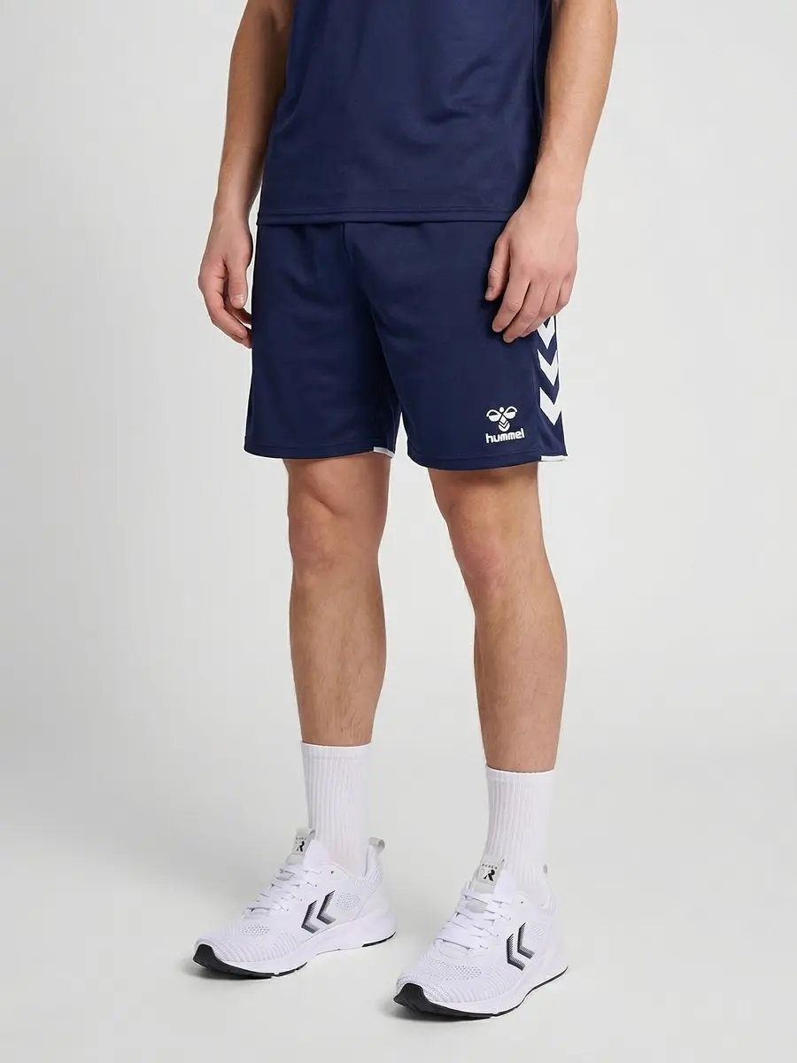 Hummel Core 2.0 Short Heren - Marine/Wit L