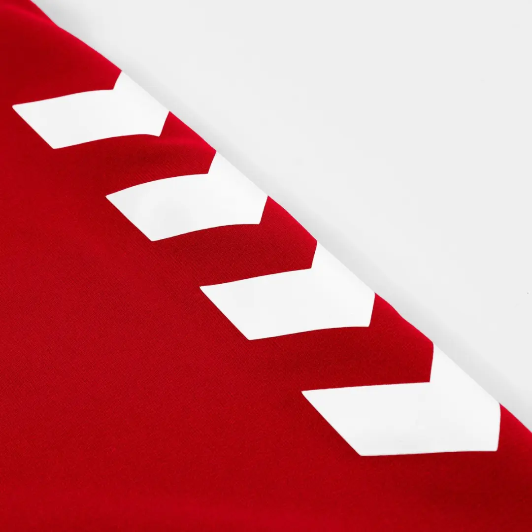 Hummel Fyn Voetbalshirt Heren - Rood/Wit S