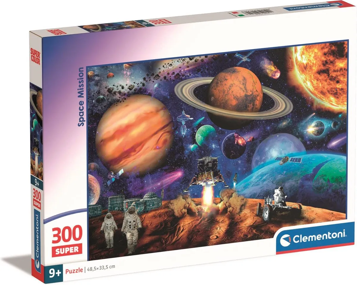 Clementoni Ruimtemissie Puzzel 300 Stukjes - Multicolor