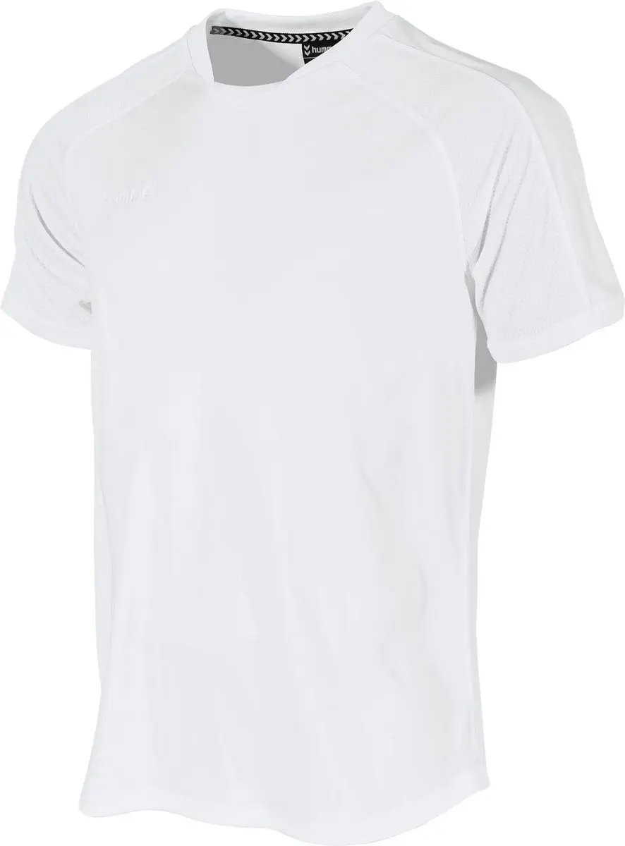 Hummel Tulsa T-Shirt Kinderen - 116 - Wit