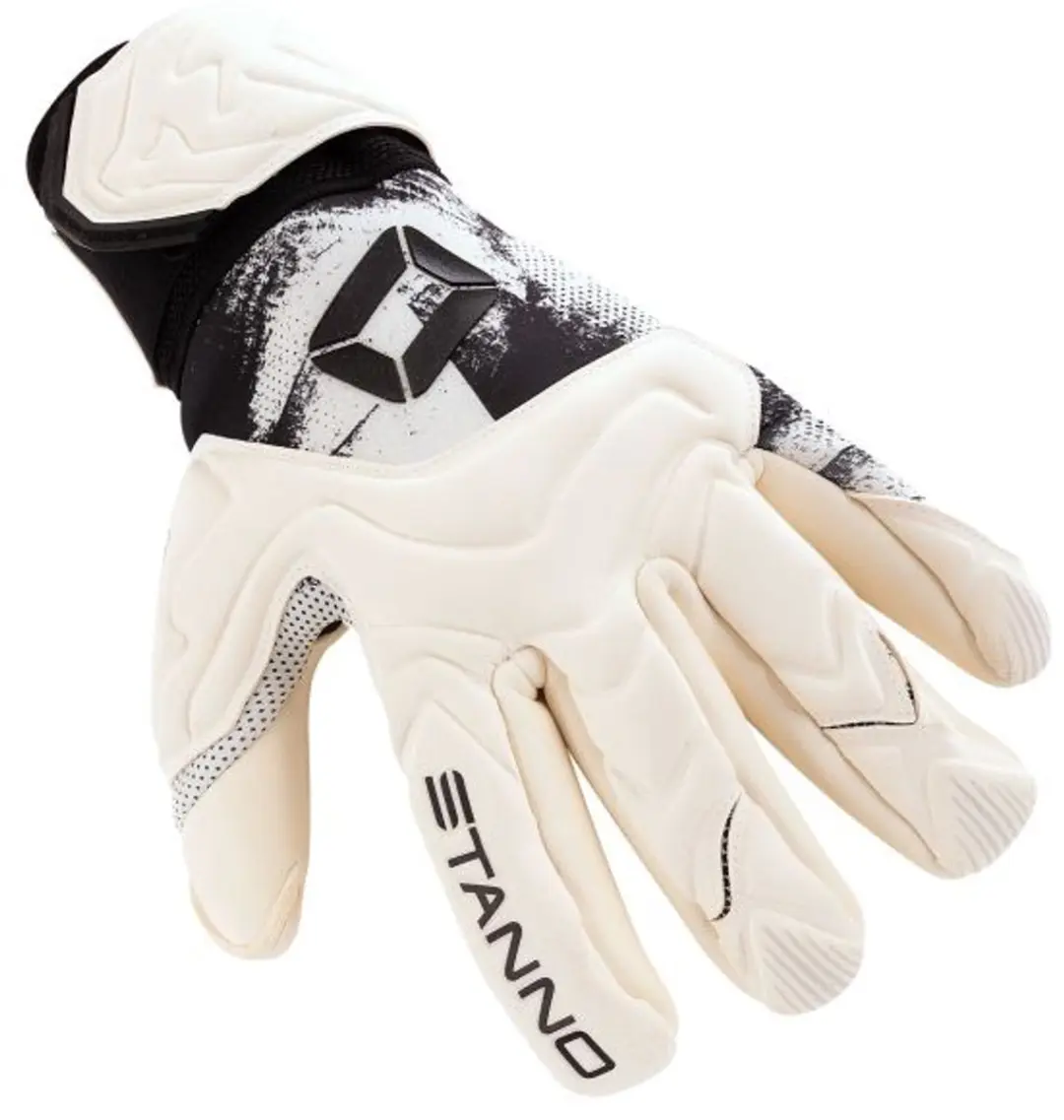 Stanno Ultimate Grip V Keepershandschoenen - Maat 9.5 - Wit/Zwart