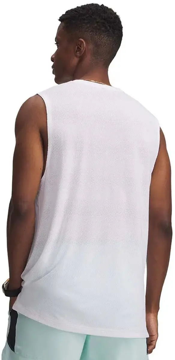 Under Armour Velociti Mouwloos T-shirt L - Wit
