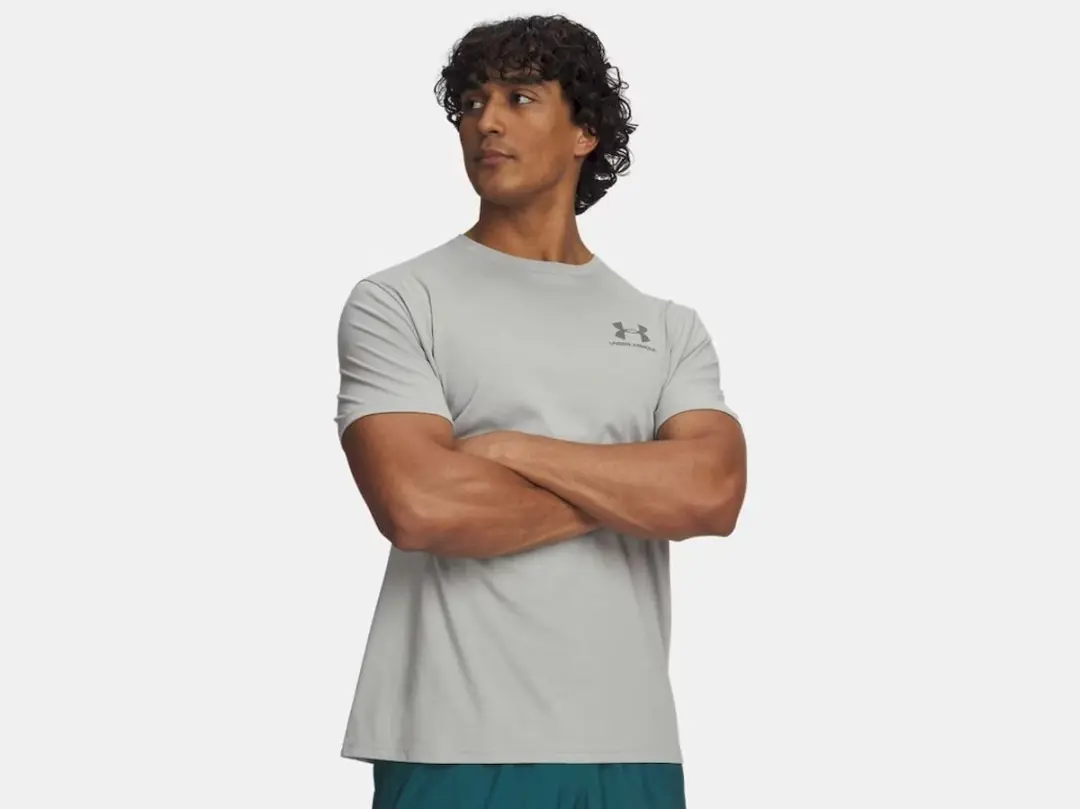 Under Armour UA M Sportstyle LC SS Sportshirt - Clay Groen - afbeelding 6 van 6
