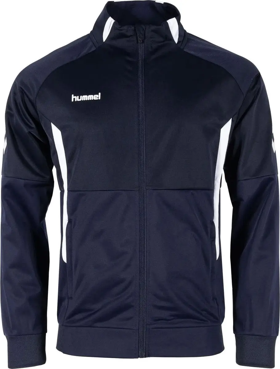 Hummel Authentic Poly FZ Sportvest Kids 116 - Navy - afbeelding 6 van 6