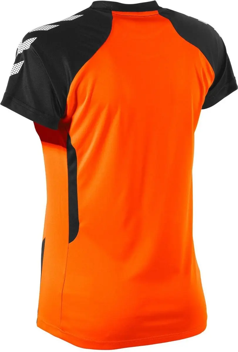 hummel Aarhus Sportshirt Dames XS - Oranje - afbeelding 6 van 6