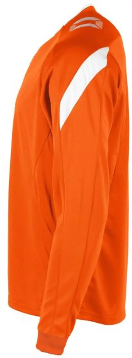 Stanno Drive Match Shirt LS - XL - Oranje/Wit - afbeelding 6 van 6